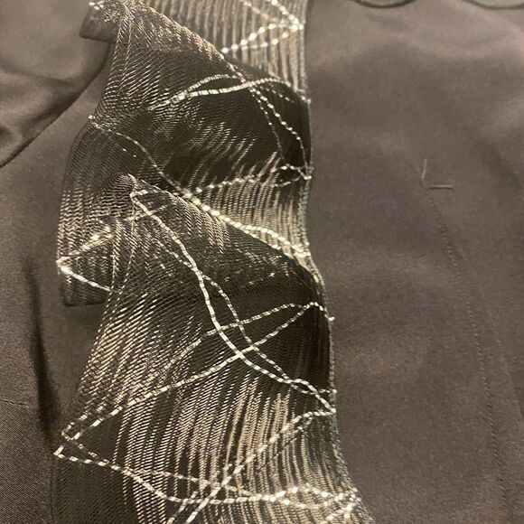 Samy Gicherman couture black blouse, M - Picture 7 of 9